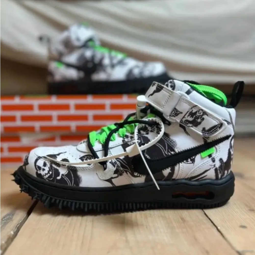 Nike x Off-White Air Force 1 Mid SP “Grim Reaper” **NWT ORIGINAL BOX**